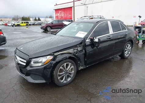 2017 Mercedes-Benz C 300 4Matic from USA, damaged, VIN 55SWF4KB0HU224279